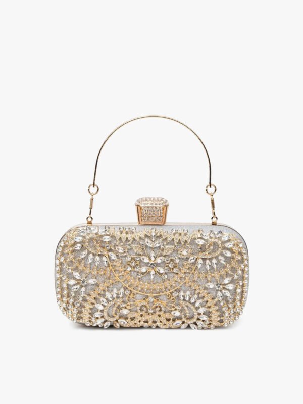 Opulent Glamour Crystal Clutch