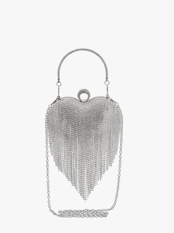 Heartfelt Tassel Clutch